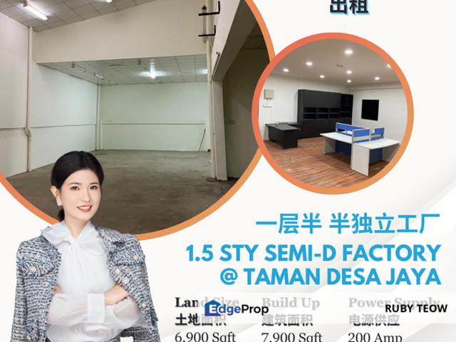 Warehouse for rent in Johor