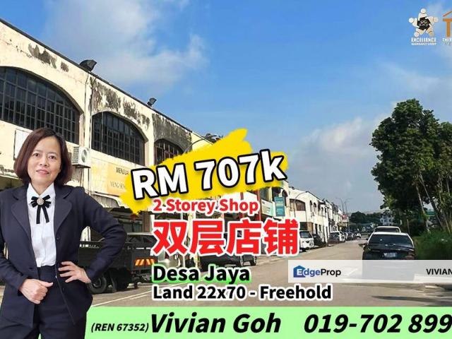 Shop for sale in Johor