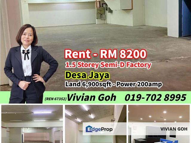 Warehouse for rent in Johor