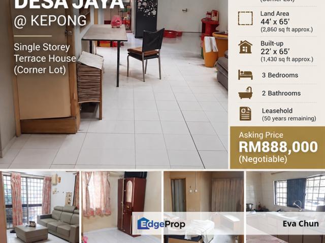 House for sale in Taman Desa Jaya, Majlis Perbandaran Selayang
