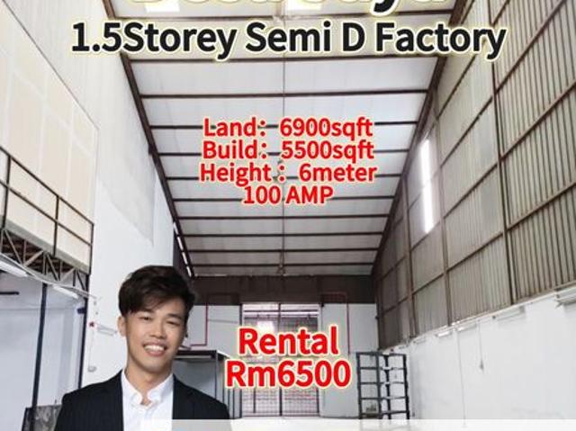 Warehouse for rent in Bukit Ledang, Johor