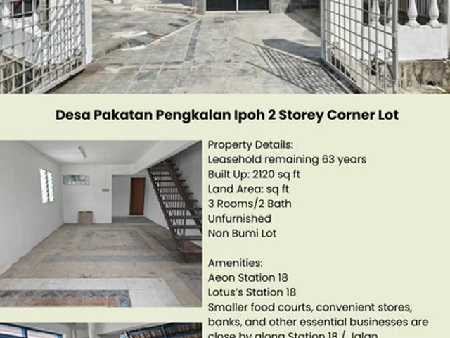 House for sale in Perak, Tanjong Ipoh