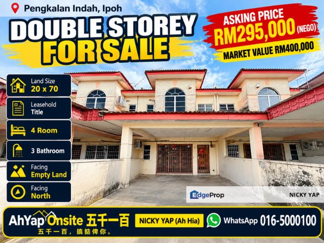 House for sale in Lahat, Majlis Bandaraya Ipoh