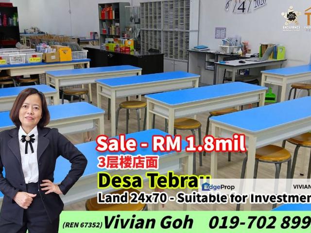 Shop for sale in Tebrau, Johor Bahru