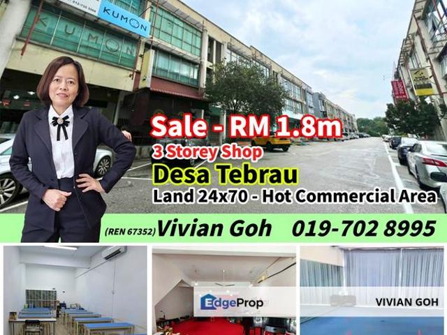 Shop for sale in Johor