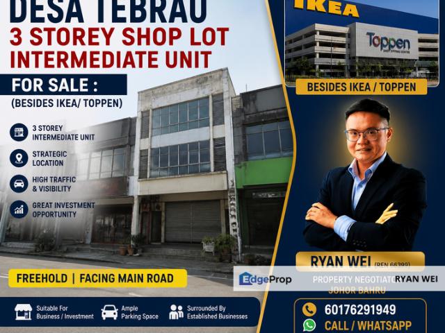 Shop for sale in Johor