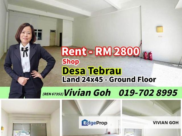 Shop for rent in Johor