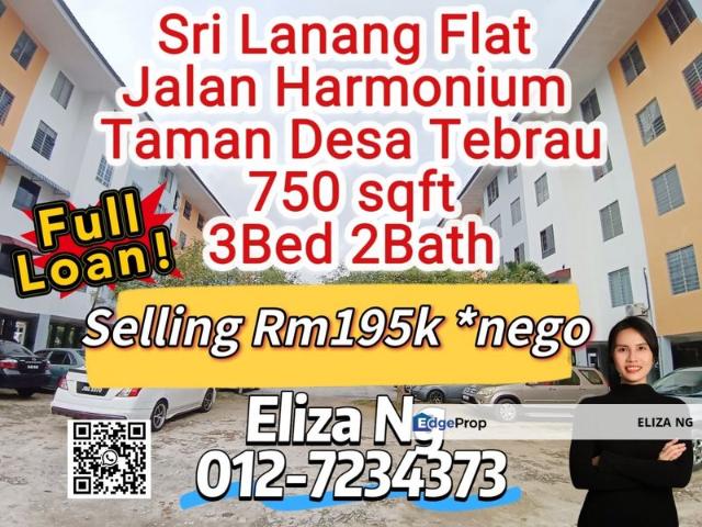 Flat for sale in Johor