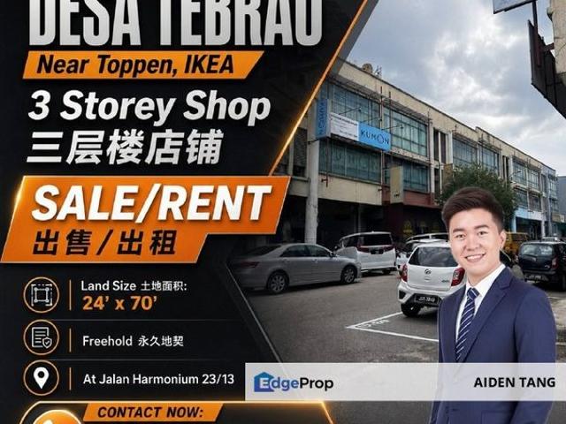 Shop for rent in Johor