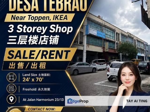 Shop for rent in Bukit Ledang, Johor