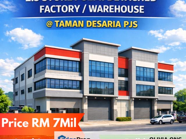 Warehouse for sale in Petaling, Damansara Damai