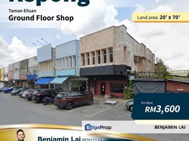 Shop for rent in Selayang, Selangor