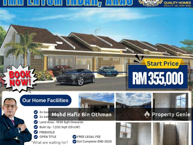 Terraced House for sale in Arau, Perlis