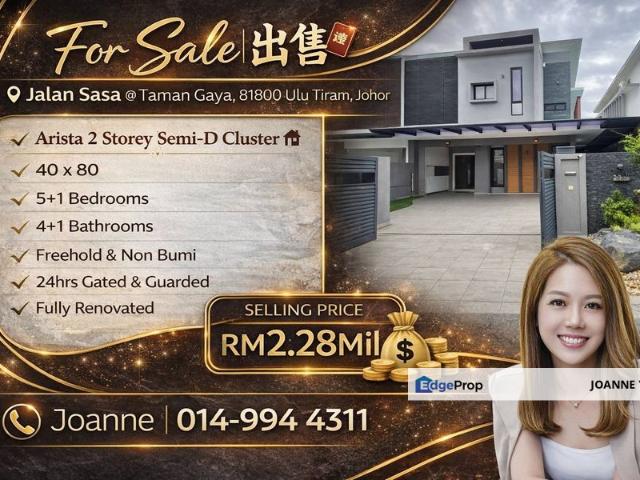 House for sale in Johor