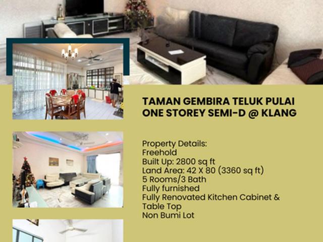 House for sale in Port Klang, Selangor