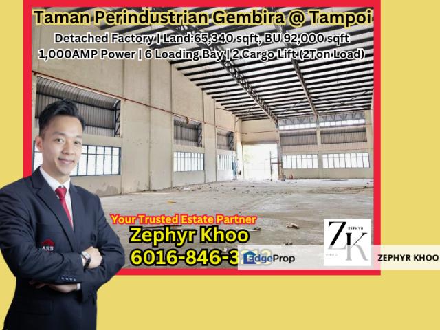 Warehouse for rent in Tebrau, Johor