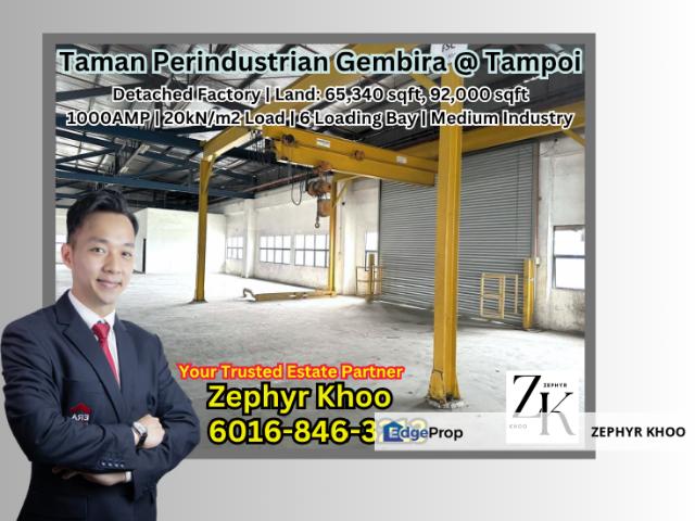 Warehouse for rent in Tebrau, Johor