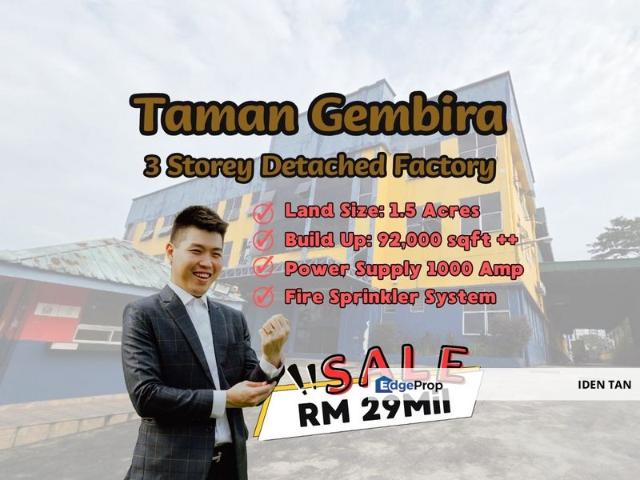 Warehouse for sale in Tampoi, Johor Bahru