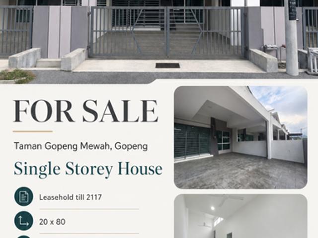 House for sale in Perak, Gopeng