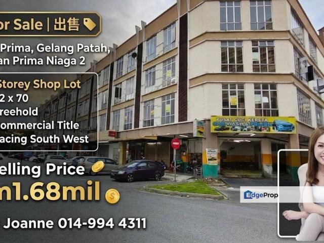 Shop for sale in Bukit Ledang, Johor