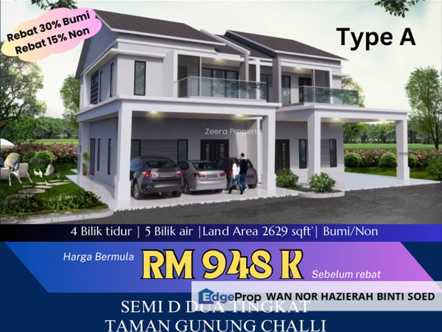 House for sale in Taman Selesa, Kampung Pegawai
