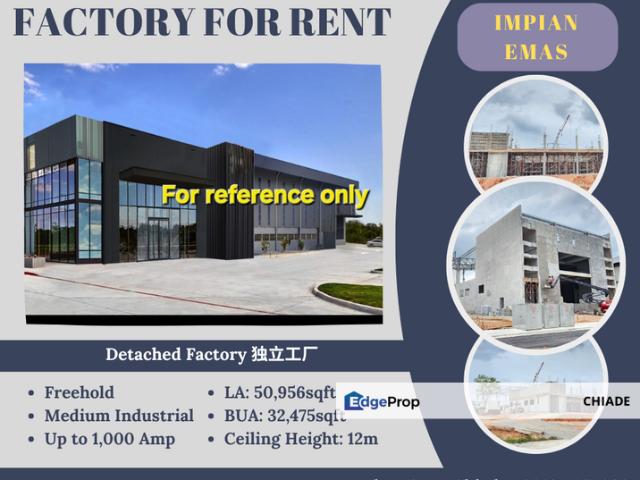 Warehouse for rent in Bukit Ledang, Johor