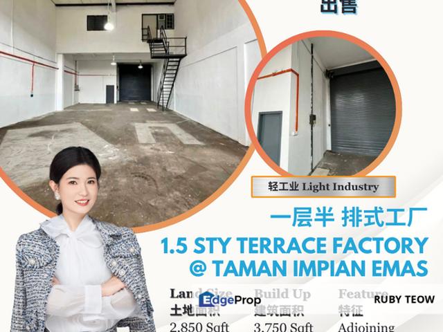 Warehouse for sale in Bukit Ledang, Johor