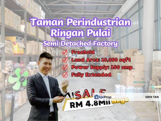 Warehouse for sale in Bukit Ledang, Johor