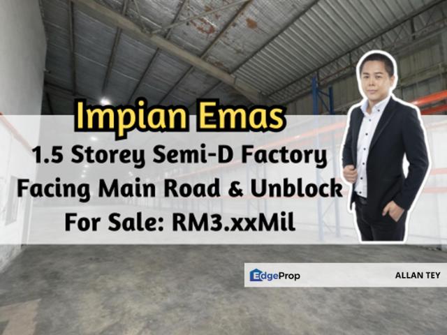Warehouse for sale in Bukit Ledang, Johor