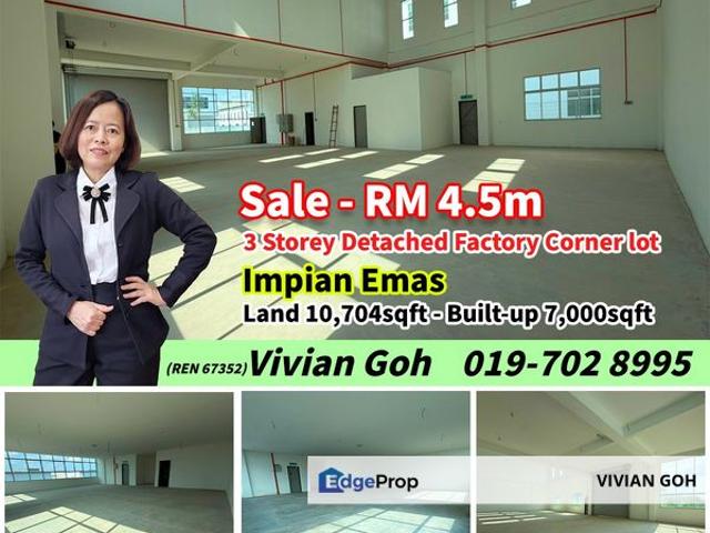 Warehouse for sale in Bukit Ledang, Johor