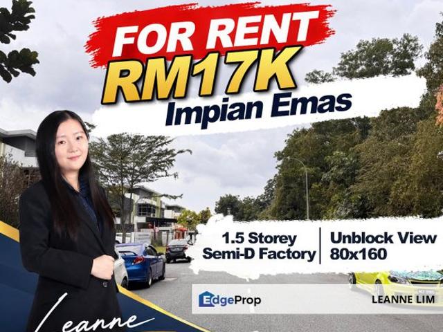 Warehouse for rent in Skudai, Iskandar Puteri