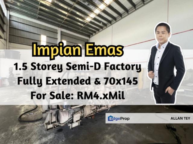 Warehouse for sale in Bukit Ledang, Johor