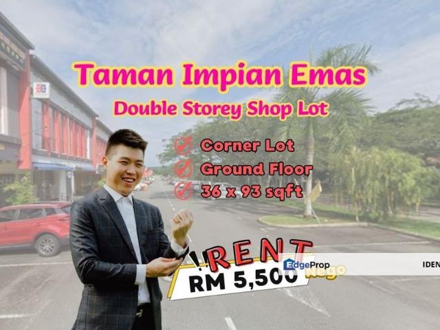 Shop for rent in Taman Impian Emas, Iskandar Puteri
