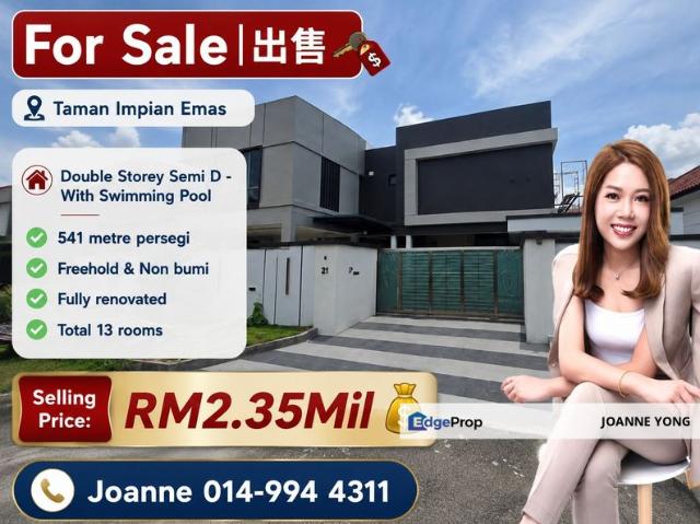 House for sale in Bukit Ledang, Johor