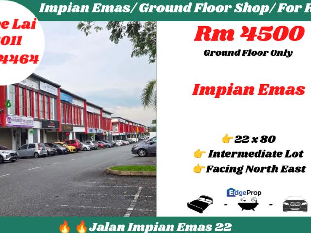 Shop for rent in Bukit Ledang, Johor