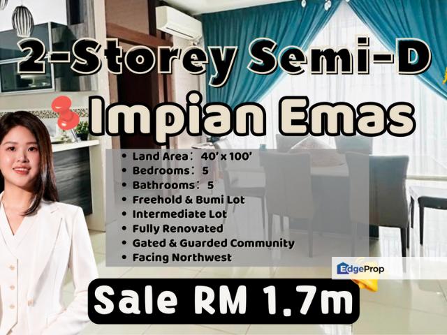 House for sale in Skudai, Iskandar Puteri