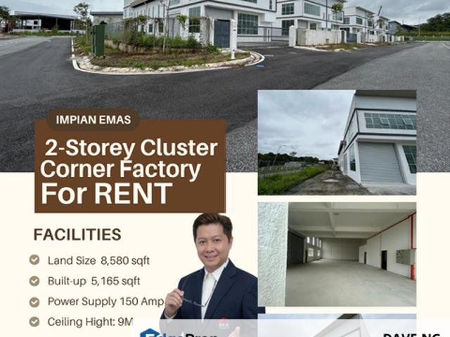 Warehouse for rent in Bukit Ledang, Johor