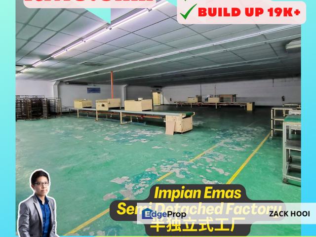 Warehouse for sale in Bukit Ledang, Johor