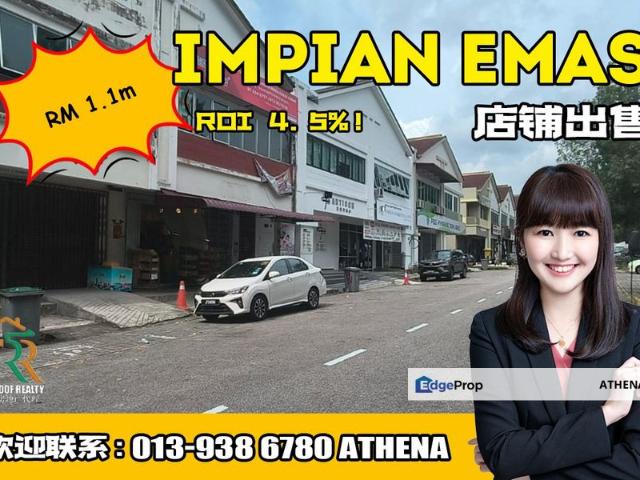 Shop for sale in Bukit Ledang, Johor