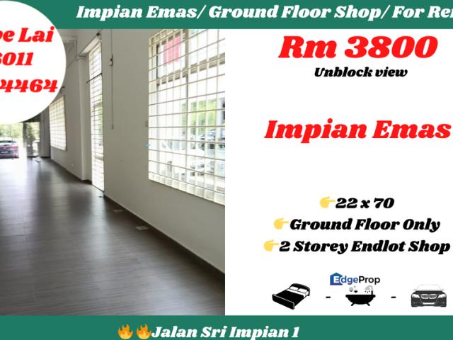 Shop for rent in Bukit Ledang, Johor