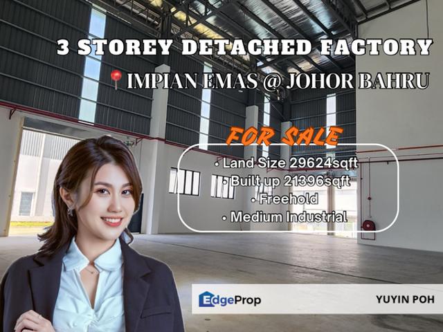 Warehouse for sale in Bukit Ledang, Johor