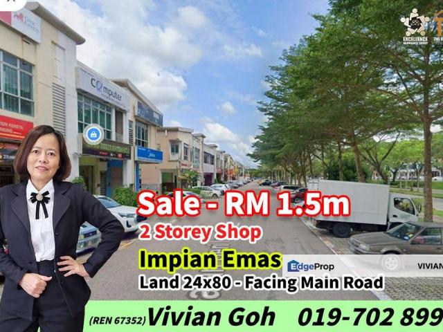 Shop for sale in Bukit Ledang, Johor