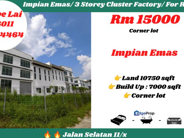 Warehouse for rent in Bukit Ledang, Johor