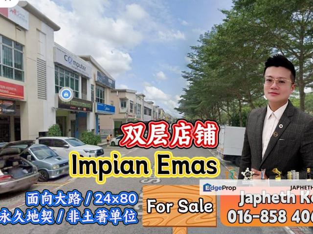Shop for sale in Bukit Ledang, Johor