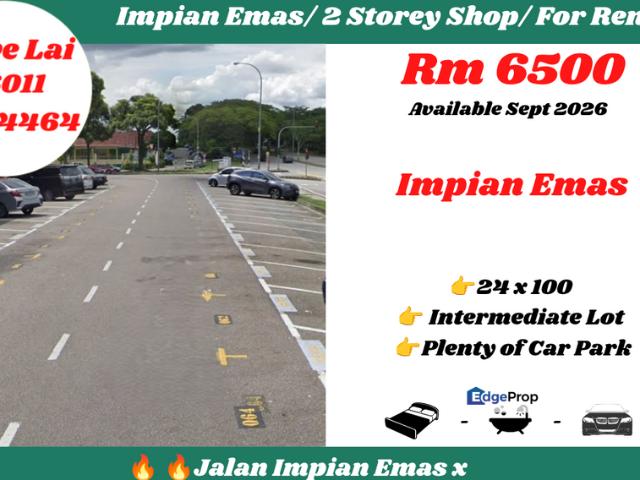 Shop for rent in Bukit Ledang, Johor
