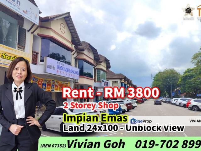 Shop for rent in Bukit Ledang, Johor