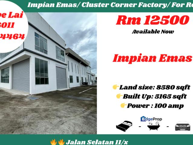 Warehouse for rent in Bukit Ledang, Johor