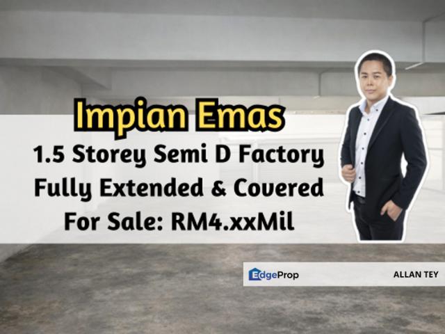 Warehouse for sale in Bukit Ledang, Johor