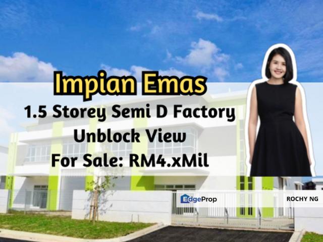 Warehouse for sale in Taman Impian Emas, Iskandar Puteri