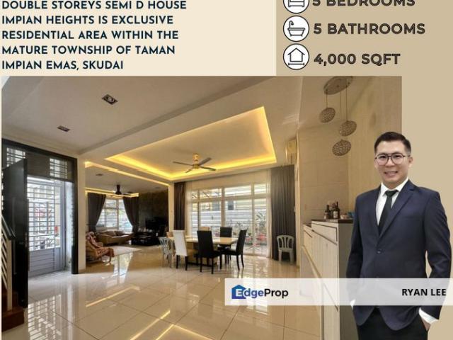 House for sale in Bukit Ledang, Johor